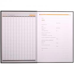 Cheap Stationery Supply of Rhodia A4 Casebound Hard Cover Notebook Ruled 192 Pages (Pack 3) 119230C 66686EX Office Statationery