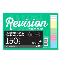 Cheap Stationery Supply of Silvine 6x4 Record Cards Asst Pack of 150 Office Statationery