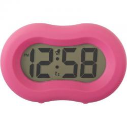 Cheap Stationery Supply of Acctim Vierra Alarm Clock Hot Pink 15110 67484AT Office Statationery