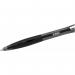 Bic Atlantis Premium Retractable Ballpoint Pen 0.32mm Line Black (Pack 12) - 9021332 68401BC
