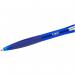 Bic Atlantis Premium Retractable Ballpoint Pen 0.32mm Line Blue (Pack 12) - 9021322 68408BC