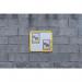This photo shows a yellow aluminium-framed Bi-Silque Glazed Notice Board from Bi-Office. The board features a magnetic lock and is capable of displaying 16 A4-sized documents. With a size of 940x1288mm, this display case is suitable for a range of documents and notices.