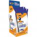 Bic Cristal Ballpoint Pen 1.6mm Tip 0.42mm Line Blue (Pack 50) - 880656 68611BC