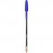 Bic Cristal Ballpoint Pen 1.0mm Medium Tip 0.32mm Line Blue (Pack 50) - 8373602 68625BC