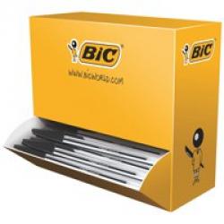 Cheap Stationery Supply of Bic Cristal Ballpoint Pen 1.0mm Tip 0.32mm Line Black (Pack 100) 68646BC Office Statationery