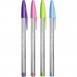Cheap Stationery Supply of Bic Cristal Fun Ballpen Asstd Pack of 20 Office Statationery