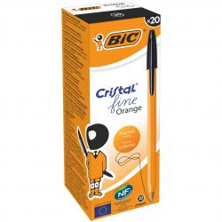 Cheap Stationery Supply of Bic Orange Ball Pen Fine Bk Pack of 20 Office Statationery