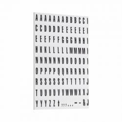 Cheap Stationery Supply of Bi Office Magnetic Letters Black/Red KT2220 68853BS Office Statationery