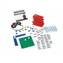 Cheap Stationery Supply of Bi-Office Magnetic Planning Kit For Use on Metal Surfaces and Magnetic Whiteboards KT1717 68860BS Office Statationery