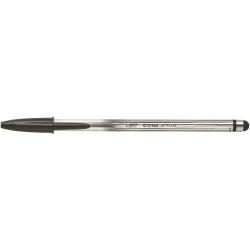 Cheap Stationery Supply of Bic Cristal Stylus and Ballpoint Pen 1mm Tip 0.32mm Line Black (Pack 12) 68898BC Office Statationery