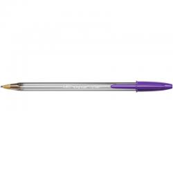 Cheap Stationery Supply of Bic Cristal Fun Purple Pack of 20 Office Statationery