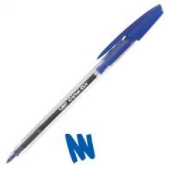 Cheap Stationery Supply of Bic Cristal Clic Retractable Ballpoint Pen 1.0mm Tip 0.4mm Line Blue (Pack 20) 69045BC Office Statationery