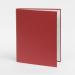 The photograph captures a pack of 10 Exacompta Guildhall red ring binders. Each binder features a 30mm O-shaped ring made of strong paper on a sturdy board, ready to keep your important documents organized. The vibrant red color adds a pop of color to any office or school setting.