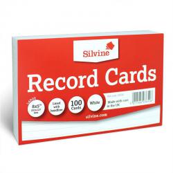 Cheap Stationery Supply of ValueX Record Cards Ruled Both Sides 203x127mm White (Pack 100) 70421SC Office Statationery
