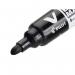 The image shows a pack of 10 Pilot Begreen V-Board Master Whiteboard Markers, with a bullet tip measuring 2.3mm. The markers are in the color red and come in a whiteboard pen design.