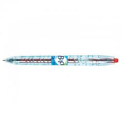 Cheap Stationery Supply of Pilot Begreen B2P Retractable Gel Rollerball Pen Recycled 0.7mm Tip 0.39mm Line Red (Pack 10) 70862PT Office Statationery