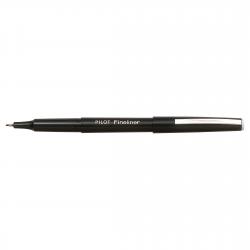 Cheap Stationery Supply of Pilot Fineliner Pen 1.2mm Tip 0.4mm Line Black (Pack 12) 70960PT Office Statationery