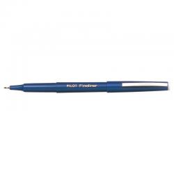 Cheap Stationery Supply of Pilot Fineliner Pen 1.2mm Tip 0.4mm Line Blue (Pack 12) 70967PT Office Statationery
