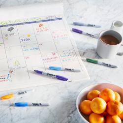 Cheap Stationery Supply of Sharpie Permanent Marker Fine Tip 0.9mm Line Assorted Colours (Pack 12) 72899NR Office Statationery