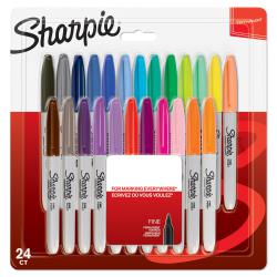 Cheap Stationery Supply of Sharpie Permanent Marker Assorted PK24 72948NR Office Statationery