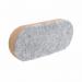 The photograph shows a practical and versatile accessory for any whiteboard: the Bi-Silque Drywipe Accessories Bi-Office Earth-It Cork Magnetic Whiteboard Eraser. Made from cork material, this eraser is not only eco-friendly but also durable and lightweight. Its magnetic design allows for easy storage and convenience, making it a handy tool for erasing and cleaning whiteboards. The natural brown cork color gives it a rustic yet sophisticated look, adding a touch of style to any office or classroom.