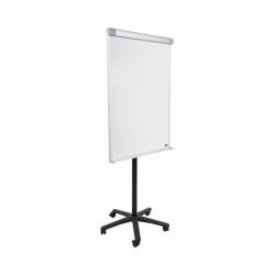 Cheap Stationery Supply of Bi-Office Classic Mobile Flipchart Easel Magnetic 700x1000mm Grey 73186BS Office Statationery
