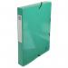 The Exacompta Iderama Box File is a durable and functional storage solution for your documents. It features a 40mm spine width, providing ample space for numerous papers. This box file is made of pressboard, ensuring long-lasting use. The elastic closure keeps your files secure and organized. With a pack of 8 assorted colors, this box file adds a touch of vibrancy to your workspace.