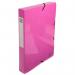 The Exacompta Box Files are bright and colorful with a bold elastic closure. Each file has a 40mm spine width, making it perfect for storing multiple A4-sized documents. Each pack contains 8 assorted files, ensuring you have plenty of storage options. The pressboard material is durable and ideal for protecting important papers. Add a touch of organization and style to your office with these Exacompta Iderama Box Files.