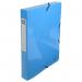 The Exacompta Box Files feature a sturdy pressboard construction and come in a pack of 8 assorted colors. Each file has a 40mm spine width, making it ideal for storing A4 sized papers. The elastic closure keeps everything securely in place. These box files are part of the Exacompta Iderama line, known for its durable and vibrant products.