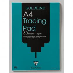 Cheap Stationery Supply of Clairefontaine Goldline Heavyweight A4 Tracing Pad 112gsm 50 Sheets 73921EX Office Statationery