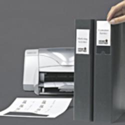 Cheap Stationery Supply of 3L Self Adhesive Label Holder and Insert Polypropylene 35x75mm (Pack 48) 10321 74141PL Office Statationery