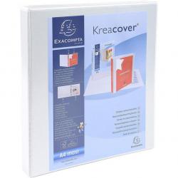 Cheap Stationery Supply of Exacompta Presentation Ring Binder Polypropylene 4 D-Ring A4 Plus 16mm Rings White (Pack 10) 74446EX Office Statationery