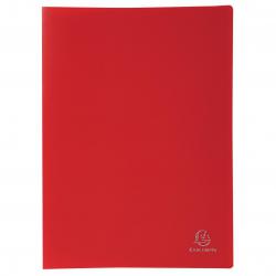 Cheap Stationery Supply of Exacompta A4 Display Book Soft Eco Polypropylene 40 Pocket Red 74502EX Office Statationery
