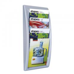 Cheap Stationery Supply of Fast Paper Quick Fit Wall Display Literature Holder A4 Silver 75212PL Office Statationery
