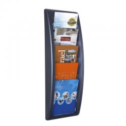 Cheap Stationery Supply of Fast Paper Quick Fit Wall Display Literature Holder A5 Black 75219PL Office Statationery