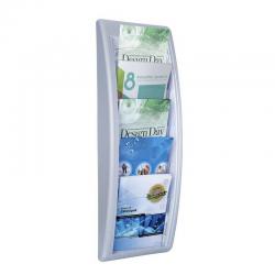 Cheap Stationery Supply of Fast Paper Quick Fit Wall Display Literature Holder A5 Silver 75226PL Office Statationery