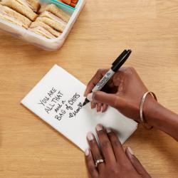 Cheap Stationery Supply of Sharpie Permanent Marker Fine Tip 0.9mm Line Black (Pack 12) 75583NR Office Statationery