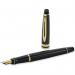 Waterman Expert Fountain Pen Black/Gold Barrel Blue Ink Gift Box 76031NR