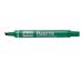 Pentel N60 Permanent Marker Chisel Tip 3.9-5.7mm Line Green (Pack 12) - N60-D 76224PE