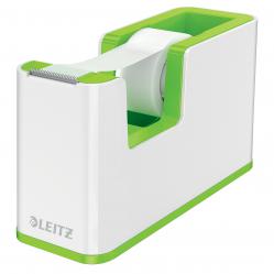Cheap Stationery Supply of Leitz WOW Dual Colour Tape Dispenser for 19mm Tapes White/Green 53641054 77267AC Office Statationery