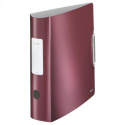 Cheap Stationery Supply of Leitz 180 Active Style Lever Arch File Polypropylene A4 80mm Spine Width Garnet Red (Pack 5) 11080028 77554AC Office Statationery