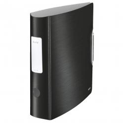 Cheap Stationery Supply of Leitz 180 Active Style Lever Arch File Polypropylene A4 80mm Spine Width Satin Black (Pack 5) 11080094 77575AC Office Statationery