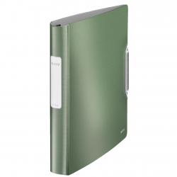 Cheap Stationery Supply of Leitz Active Style SoftClick Ring Binder Polypropylene 4 D-Ring A4 30mm Rings Green (Pack 5) 42450053 77715AC Office Statationery