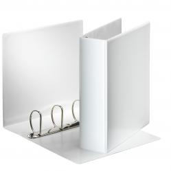 Cheap Stationery Supply of Esselte Essentials Presentation Ring Binder Polypropylene 4 D-Ring A4 60mm Rings White (Pack 10) 49706 77834AC Office Statationery