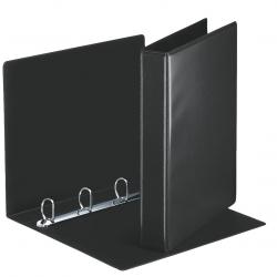 Cheap Stationery Supply of Esselte Essentials Presentation Ring Binder Polypropylene 4 D-Ring A4 30mm Rings Black (Pack 10) 49717 77855AC Office Statationery