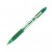 Zebra Z-Grip Smooth Rectractable Ballpoint Pen 1.0mm Tip Green (Pack 12) - 22564 78415SP