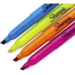 Cheap Stationery Supply of Sharpie Accent HL CT Asst PK4 Office Statationery