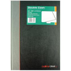 Cheap Stationery Supply of Collins Ideal A4 Book Double Cash 192 Pages Double cashed ruling Casebound 6424 80228CS Office Statationery