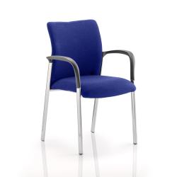 Cheap Stationery Supply of Academy Fully Bespoke Fabric Chair with Arms Stevia Blue 80375DY Office Statationery