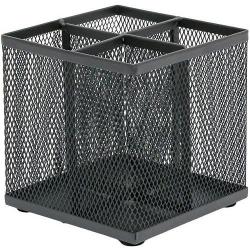 Cheap Stationery Supply of OSCO Wiremesh Square Pen Pot Graphite 81103DT Office Statationery